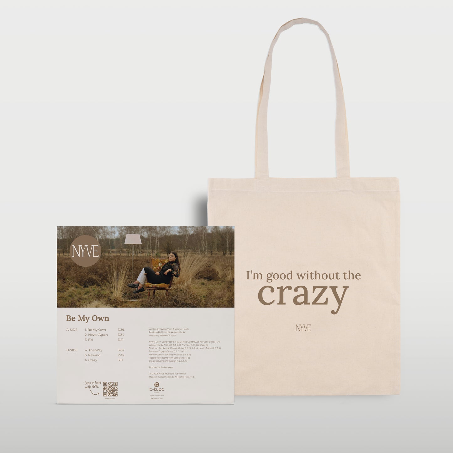Be My Own – Vinyl & Tote Bag Bundle