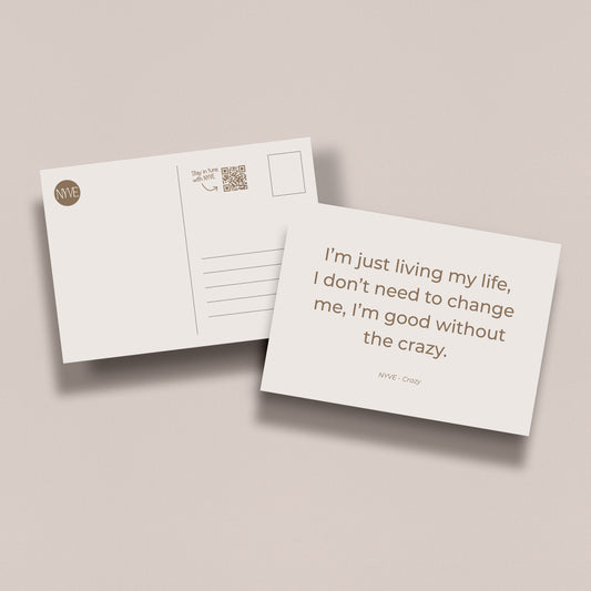Be My Own – A6 Inspirational Quote Cards (Set of 12)