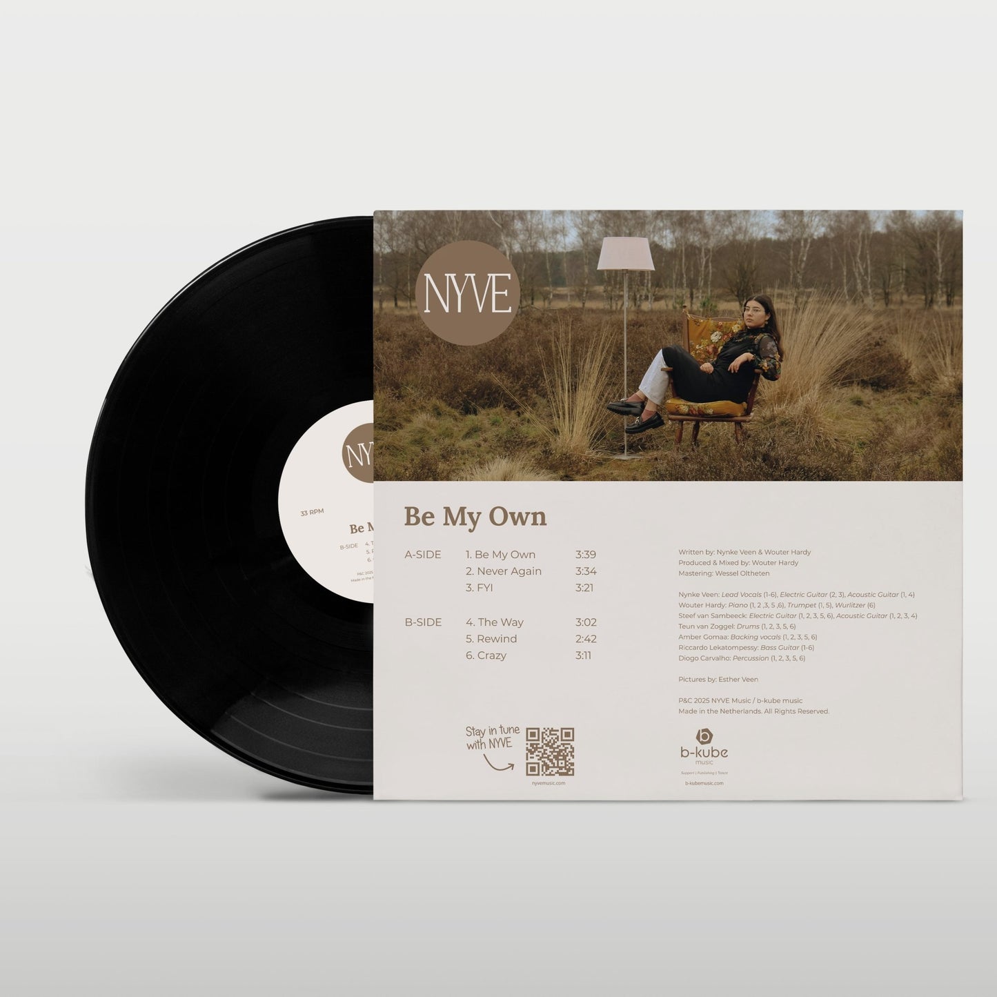 NYVE Vinyl Collection: Be My Own & Becoming EPs Limited Edition 12" Vinyl Set - NYVE Shop