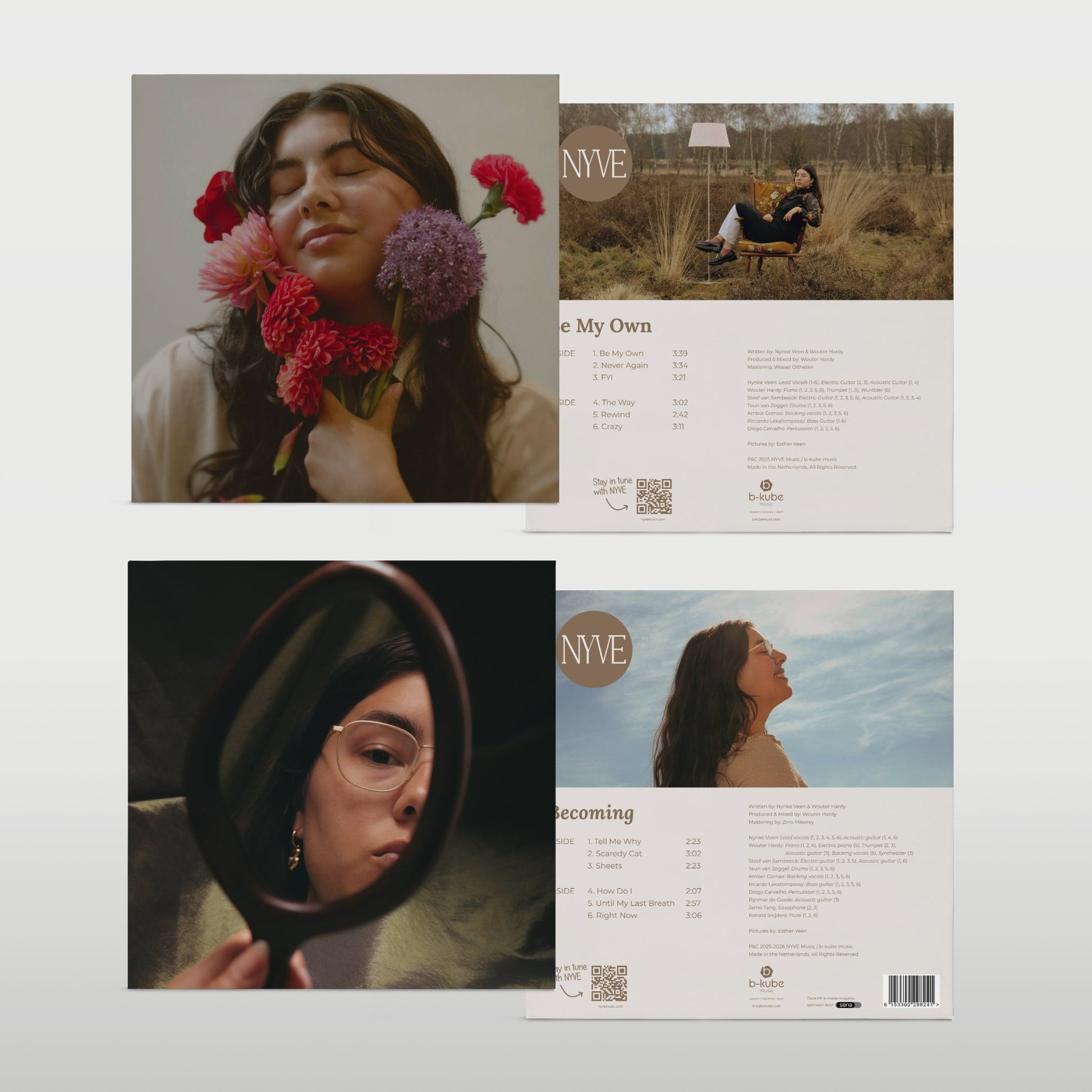 NYVE Vinyl Collection: Be My Own & Becoming EPs Limited Edition 12" Vinyl Set - NYVE Shop