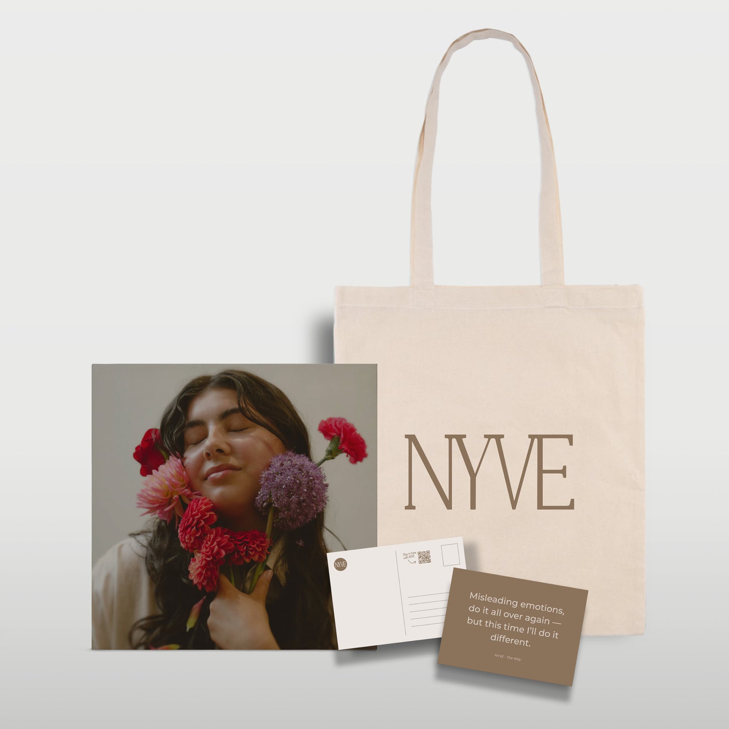 The full NYVE experience — to listen, to carry, to feel.